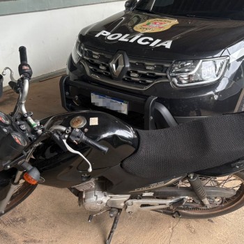 Polícia Civil de Junqueirópolis recupera motocicleta furtada em Dracena